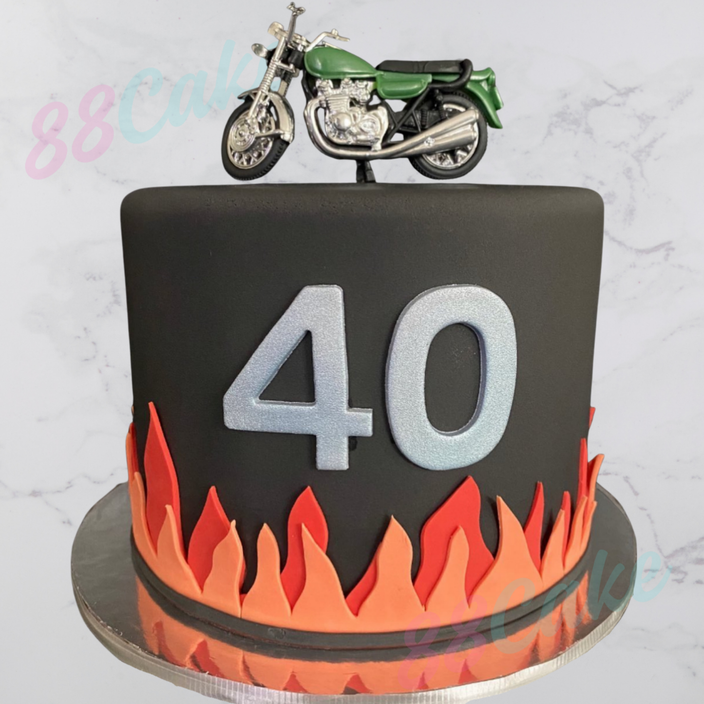 Motorbike cake