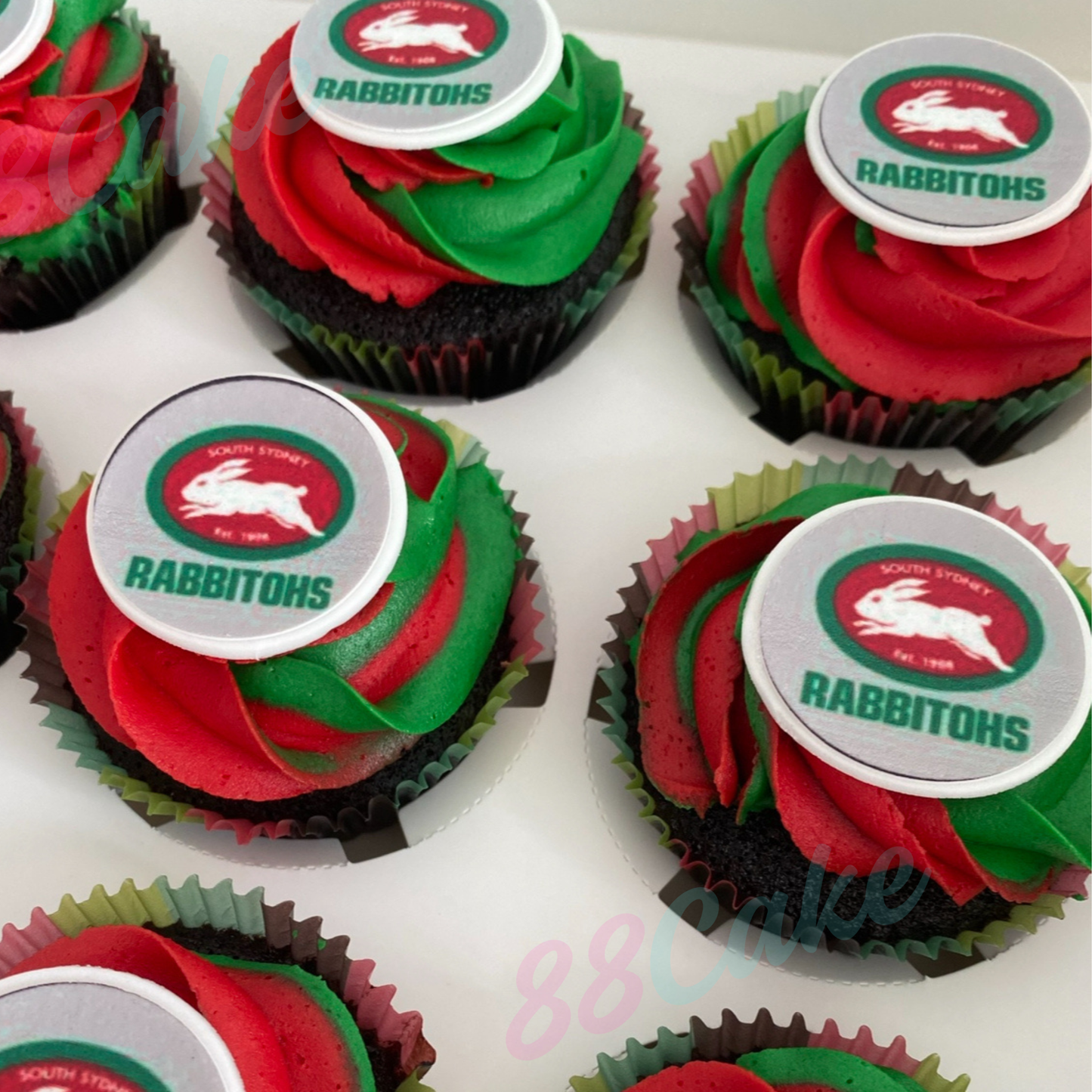 Rugby Team Cupcakes