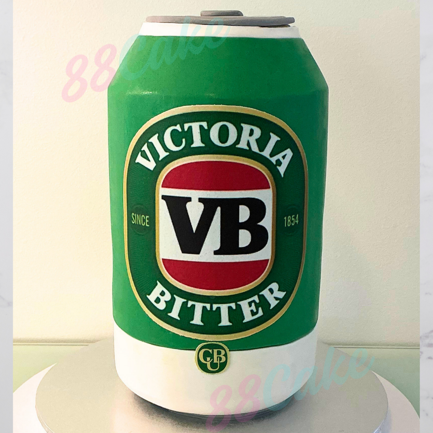 Victoria Bitter VB beer can cake